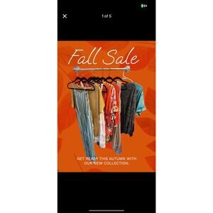 🍂 Women’s Fall Boutique Bundle – 9 Items (Size Large) 🍂